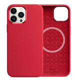 Apple iPhone 13 Pro Max Kılıf Wiwu M-safe Magnetic Silikon Kapak