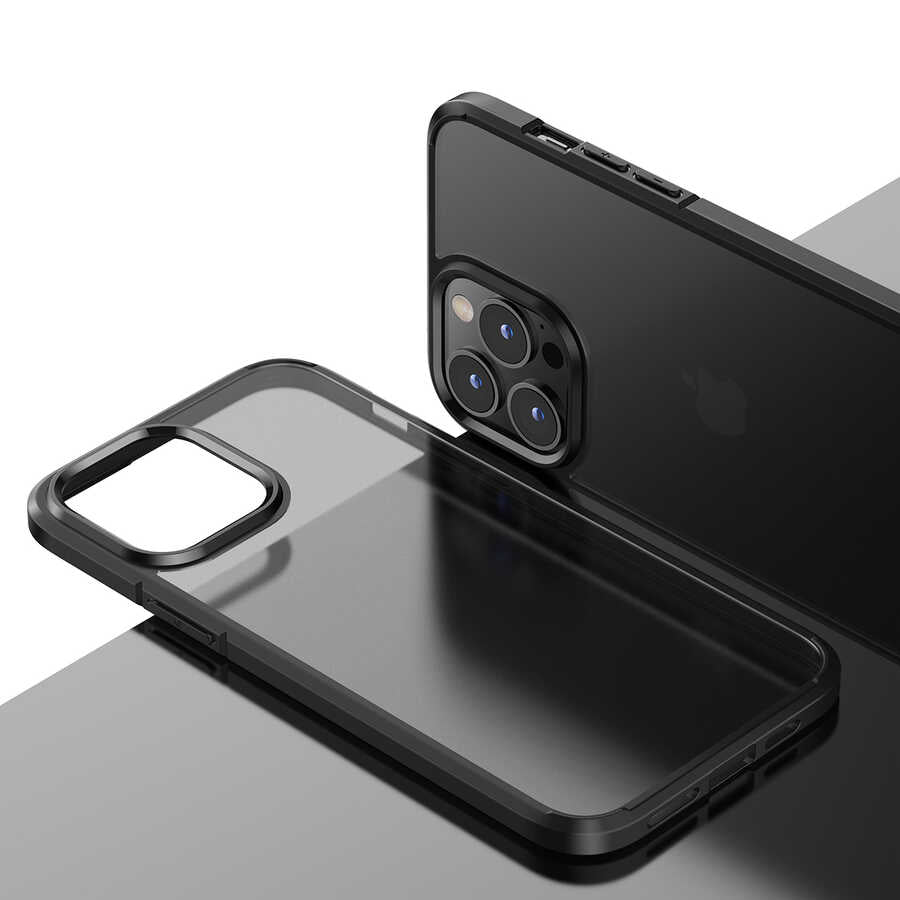 Apple iPhone 13 Pro Max Kılıf Wlons H-Bom Kapak