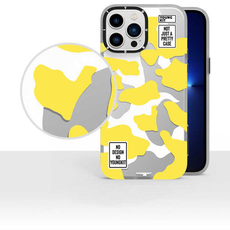 Apple iPhone 13 Pro Max Kılıf YoungKit Kamuflaj Serisi Kapak