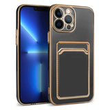 Apple iPhone 13 Pro Max Kılıf Zore Bark Kartlıklı Kapak