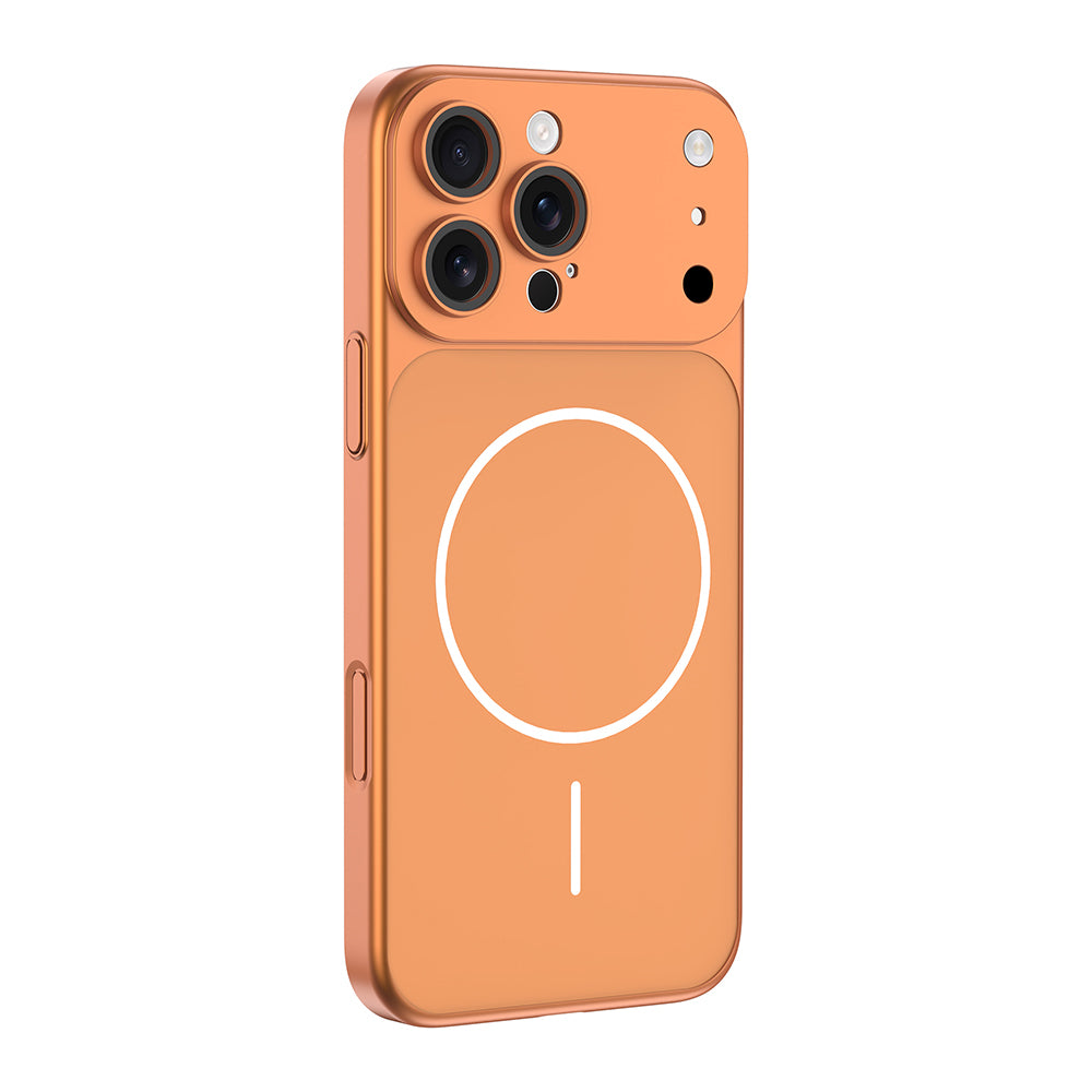 Apple iPhone 13 Pro Max Kılıf Zore M-Safe Şarj Özellikli Kamera Korumalı Spark Kapak