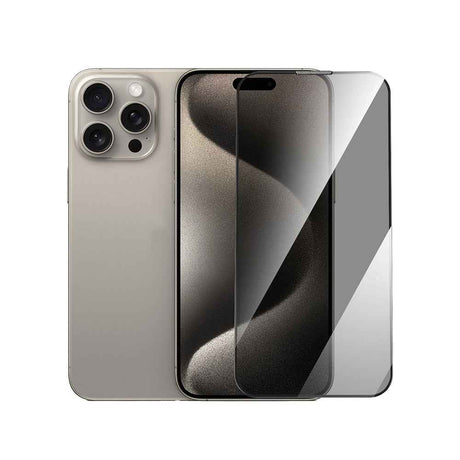 Apple iPhone 13 Pro Max Wiwu GT-011 Anti-Bakteriyel Özellikli Polimer Oleofobik Kaplama Temperli Privacy Cam Ekran Koruyucu
