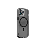 Apple iPhone 13 Pro Max Wiwu M-safe Şarj Özellikli Lens Korumalı Şeffaf Silikon Kapak