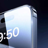 Apple iPhone 13 Wiwu GT-008 Polimer Oleofobik Kaplama Şeffaf Pürüzsüz Temperli Cam Ekran Koruyucu 10'lu Paket