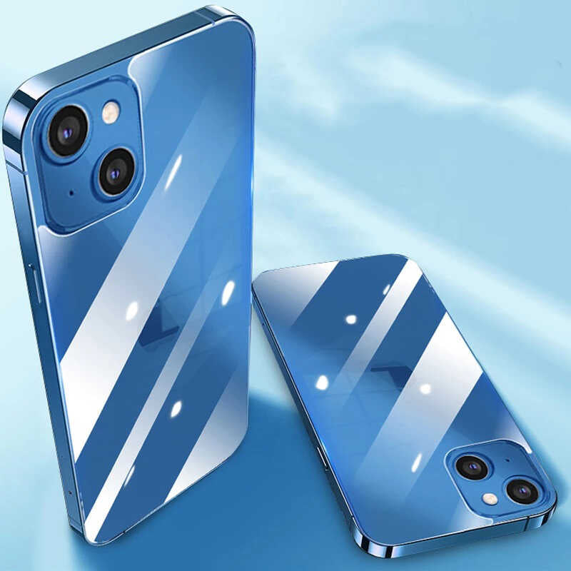 Apple iPhone 13 Zore Back Maxi Glass Temperli Cam Arka Koruyucu
