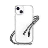 Apple iPhone 14 Kılıf Boyun Askılı Şok Önleyicili Şeffaf Lisanslı Switcheasy Play Kapak