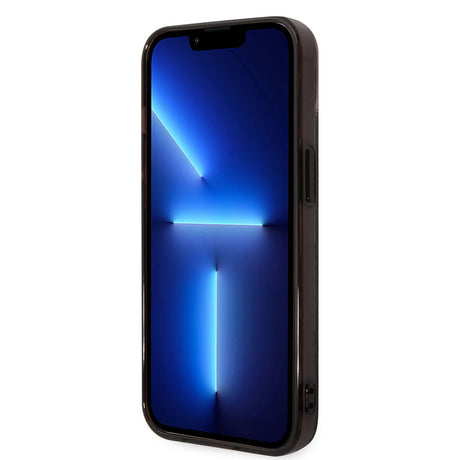 Apple iPhone 14 Kılıf Ferrari Orjinal Lisanslı Baskı Logolu Çimen Desenli Kapak