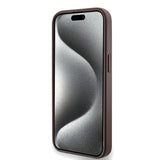 Apple iPhone 14 Kılıf Guess Orjinal Lisanslı M-safe Şarj Özellikli PU Halkalı 4G Desenli Yazı Logolu Kapak