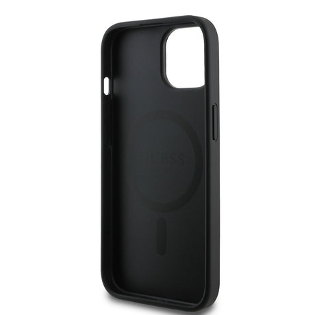 Apple iPhone 14 Kılıf Guess Orjinal Lisanslı M-safe Şarj Özellikli Small 4G Classic Kapak
