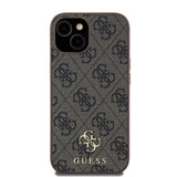 Apple iPhone 14 Kılıf Guess Orjinal Lisanslı M-safe Şarj Özellikli Small 4G Classic Kapak