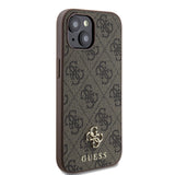 Apple iPhone 14 Kılıf Guess Orjinal Lisanslı M-safe Şarj Özellikli Small 4G Classic Kapak