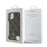 Apple iPhone 14 Kılıf Guess Orjinal Lisanslı M-safe Şarj Özellikli Small 4G Classic Kapak