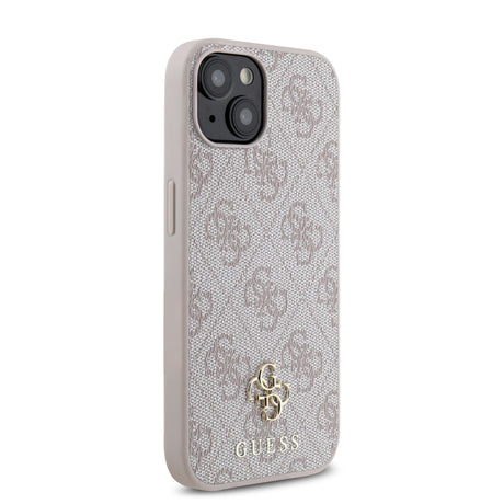 Apple iPhone 14 Kılıf Guess Orjinal Lisanslı M-safe Şarj Özellikli Small 4G Classic Kapak