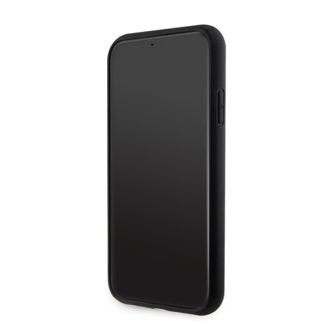 Apple iPhone 14 Kılıf Guess Orjinal Lisanslı M-safe Şarj Özellikli Yazı Logolu Saffiano Classic Kapak