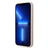 Apple iPhone 14 Kılıf Guess PU Deri Büyük Metal Logo Dizaynlı Kapak