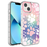 Apple iPhone 14 Kılıf Kamera Korumalı Renkli Desenli Sert Silikon Zore Korn Kapak