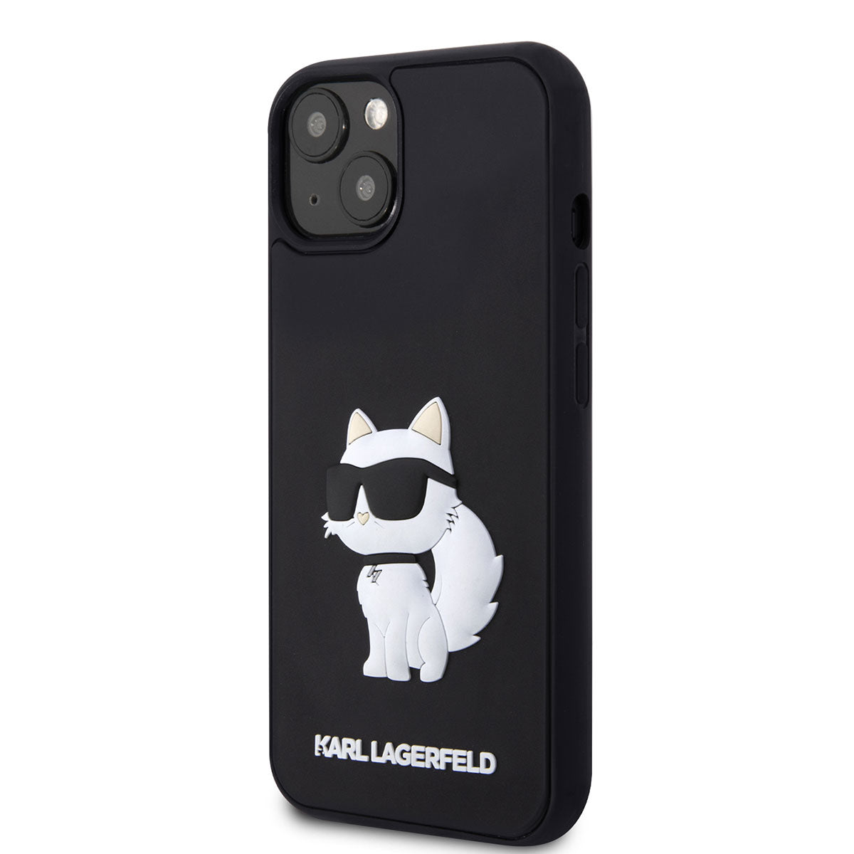 Apple iPhone 14 Kılıf Karl Lagerfeld 3D Rubber Choupette Dizayn Kapak