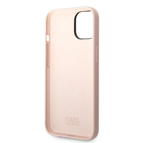Apple iPhone 14 Kılıf Karl Lagerfeld Silikon Choupette Dizayn Kapak