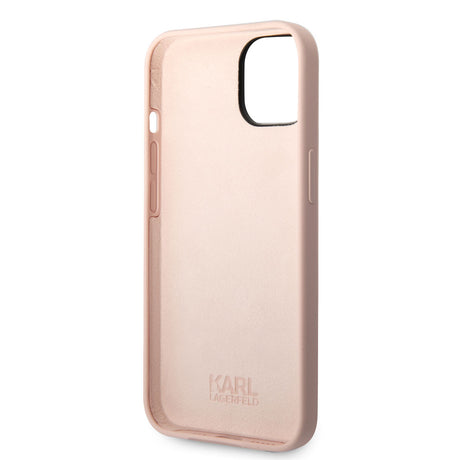 Apple iPhone 14 Kılıf Karl Lagerfeld Silikon Karl Dizayn Kapak
