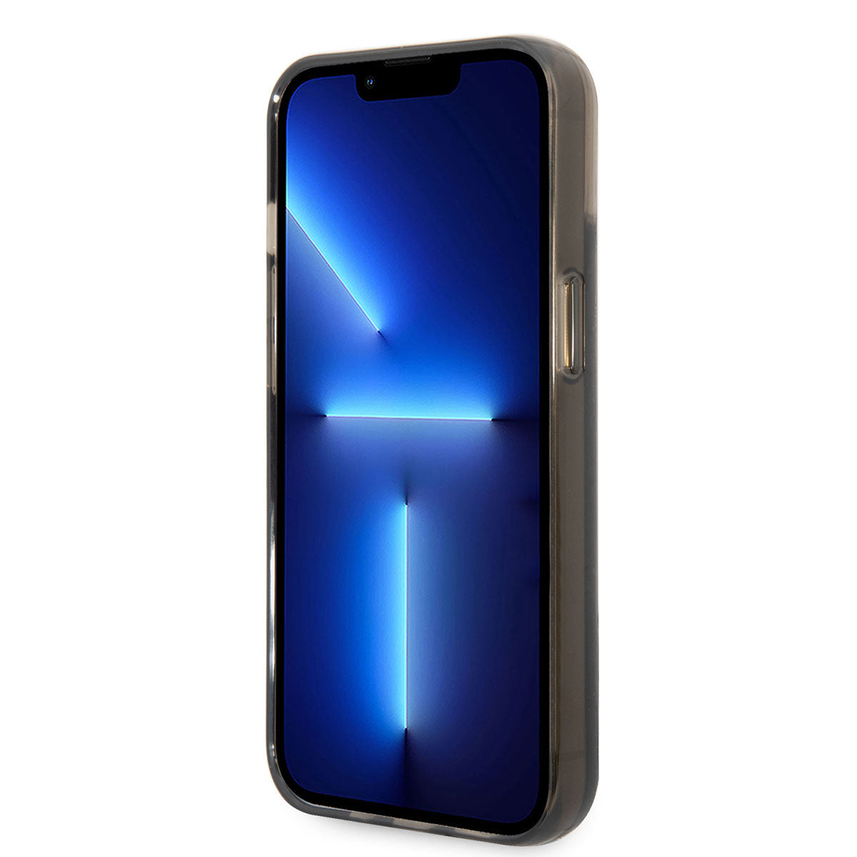 Apple iPhone 14 Kılıf Karl Lagerfeld Sıvılı Simli RSG Dizayn Kapak