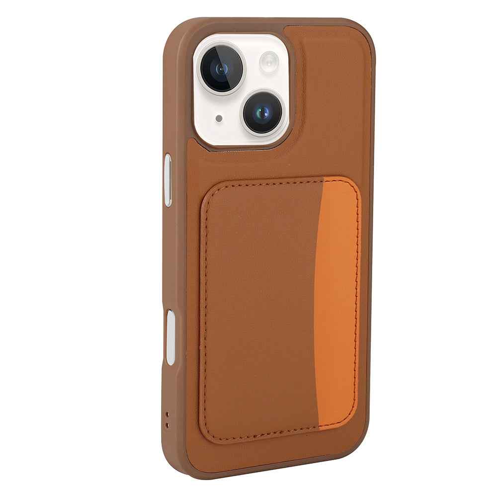 Apple iPhone 14 Kılıf Kartlıklı Zore X-Kart Silikon Kapak