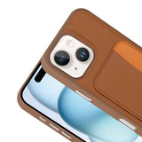 Apple iPhone 14 Kılıf Kartlıklı Zore X-Kart Silikon Kapak