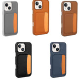 Apple iPhone 14 Kılıf Kartlıklı Zore X-Kart Silikon Kapak