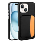 Apple iPhone 14 Kılıf Kartlıklı Zore X-Kart Silikon Kapak