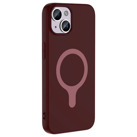 Apple iPhone 14 Kılıf M-Safe Şarj Özellikli Zore Aris Silikon Kapak