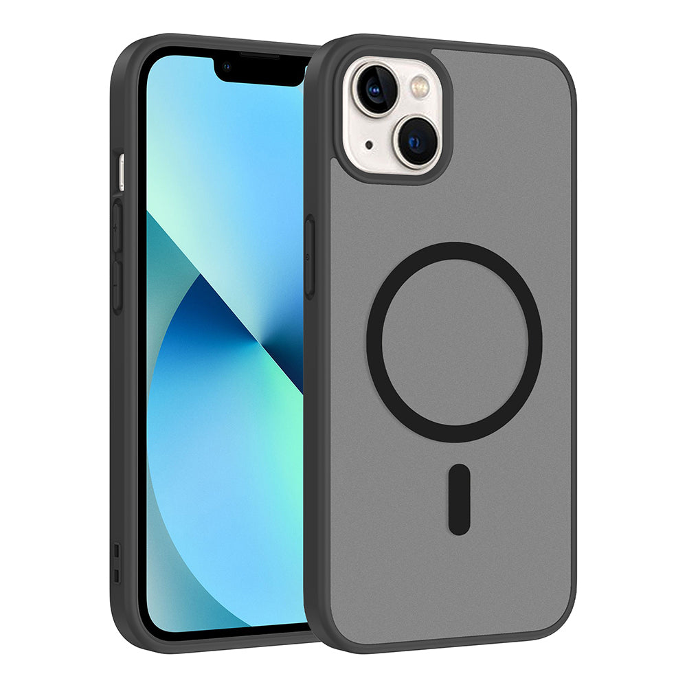 Apple iPhone 14 Kılıf M-safe Şarj Özellikli Zore Babet Kapak