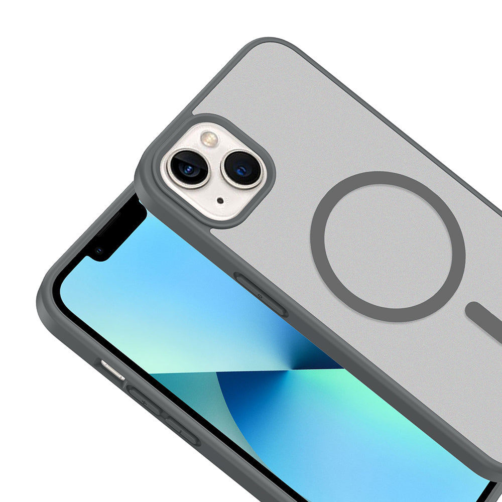 Apple iPhone 14 Kılıf M-safe Şarj Özellikli Zore Babet Kapak