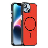 Apple iPhone 14 Kılıf M-Safe Şarj Özellikli Zore Lora PC Kapak