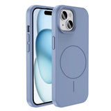 Apple iPhone 14 Kılıf M-safe Şarj Özellikli Sıvı Teknolojili Silinebilir Sert Zore Kivi Kapak