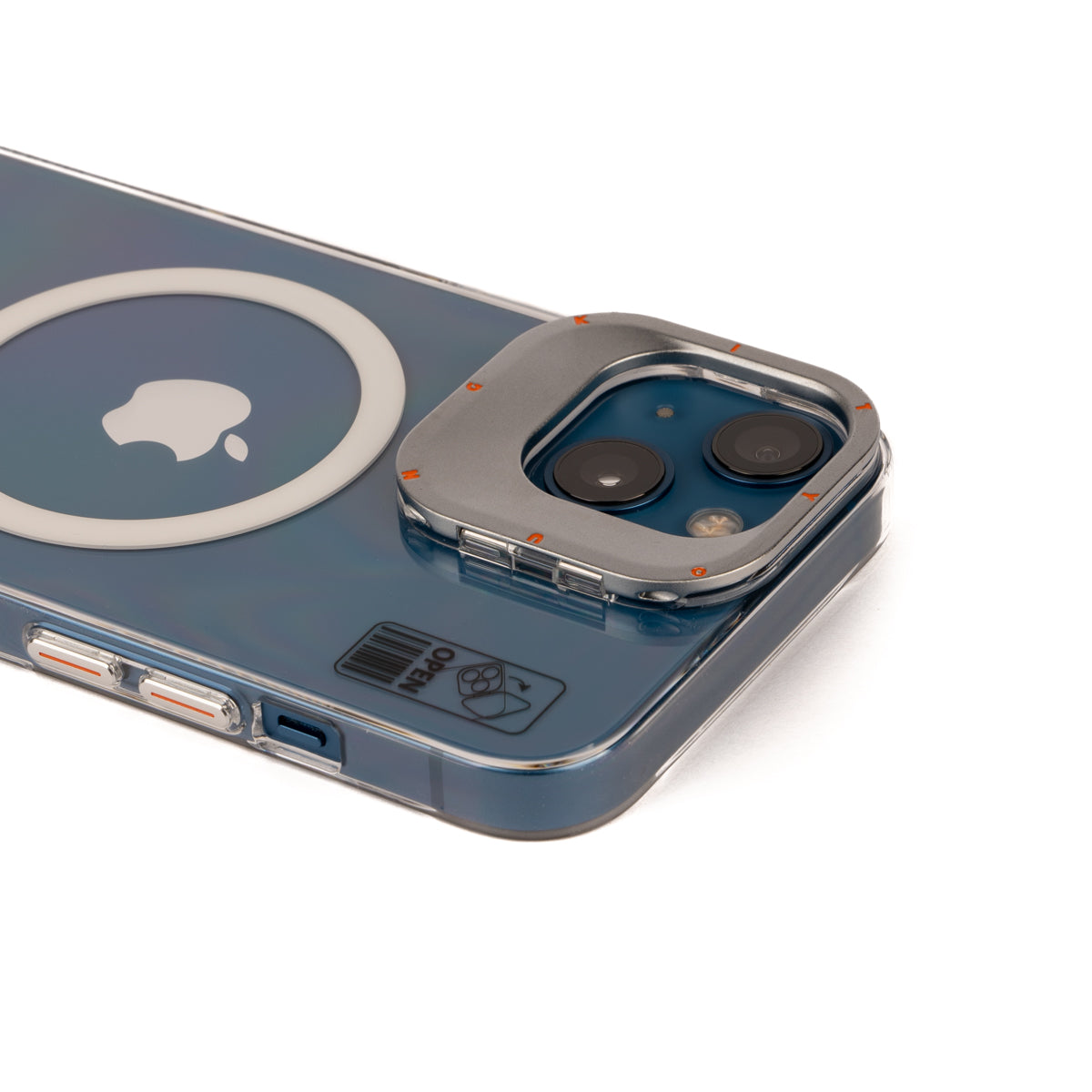 Apple iPhone 14 Kılıf M-safe Şarj Özellikli Standlı YoungKit Hermit Bracket Serisi Kapak