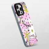 Apple iPhone 14 Kılıf M-safe Şarj Özellikli Yaz Meyvesi Desenli Youngkit Fruity Flavour Serisi Kapak