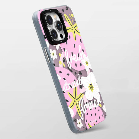 Apple iPhone 14 Kılıf M-safe Şarj Özellikli Yaz Meyvesi Desenli Youngkit Fruity Flavour Serisi Kapak