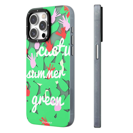Apple iPhone 14 Kılıf M-safe Şarj Özellikli Yaz Meyvesi Desenli Youngkit Fruity Flavour Serisi Kapak