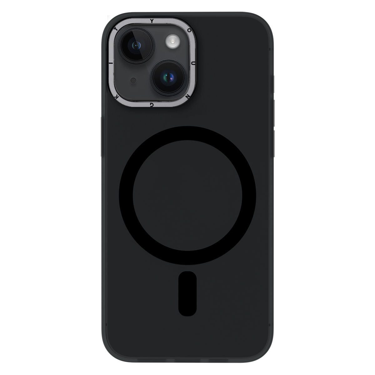 Apple iPhone 14 Kılıf M-safe Şarj Özellikli Youngkit Hidden Sand Serisi Kapak