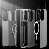 Apple iPhone 14 Kılıf M-safe Şarj Özellikli Youngkit Jane Sand Serisi Kapak