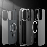 Apple iPhone 14 Kılıf M-safe Şarj Özellikli YoungKit Kamuflaj Serisi Kapak