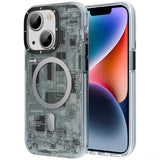 Apple iPhone 14 Kılıf M-safe Şarj Özellikli YoungKit Technology Serisi Kapak