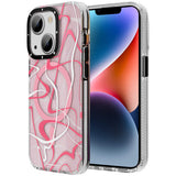 Apple iPhone 14 Kılıf M-safe Şarj Özellikli Youngkit Water-Ink Serisi Kapak
