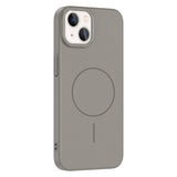 Apple iPhone 14 Kılıf M-safe Şarj Özellikli Zore Ruby Sert Kapak