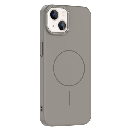 Apple iPhone 14 Kılıf M-safe Şarj Özellikli Zore Ruby Sert Kapak