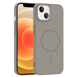 Apple iPhone 14 Kılıf M-safe Şarj Özellikli Zore Ruby Sert Kapak