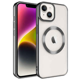 Apple iPhone 14 Kılıf M-safe Wireless Şarj Özellikli Zore Setro Silikon
