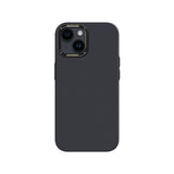 Apple iPhone 14 Kılıf Metal Kamera Çerçeveli Recci Glaze Serisi Kapak