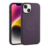 Apple iPhone 14 Kılıf PU Deri M-safe Wireless Şarj Özellikli Zore Derix Kapak