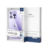 Apple iPhone 14 Kılıf Şeffaf Airbag Tasarımlı ​​​​​Wiwu ZCC-108 Concise Serisi Kapak