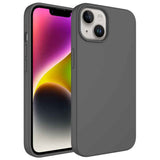 Apple iPhone 14 Kılıf Sıvı Teknolojili Silinebilir Sert Zore Kivi Kapak